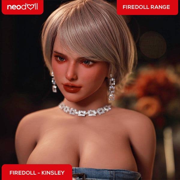 Fire Doll - Kinsley - Realistic Sex Doll - 163cm - Light Tan - Gel Breast - Articulated Hand