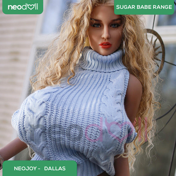 Neodoll Sugar Babe - Dallas - Realistic Sex Doll - Gel Breast - Uterus - 168cm - Wheat