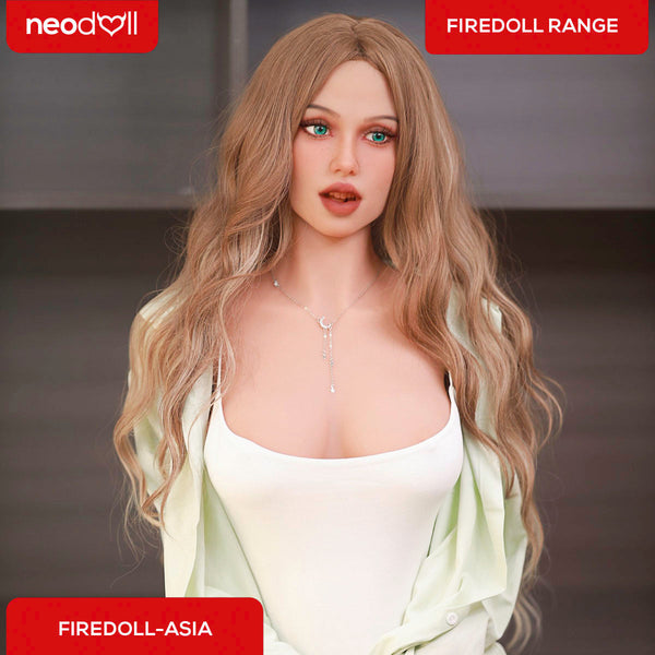 Fire Doll - Asia - Realistic Sex Doll - 166cm - Light Tan - Gel Breast - Movable Jaw