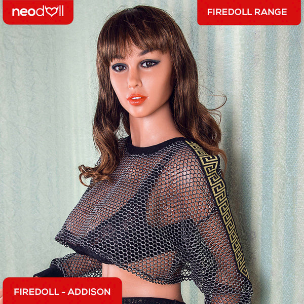 Fire Doll - Addison - Realistic Sex Doll - 166cm - Light Tan - Gel Breast - Articulated Hand