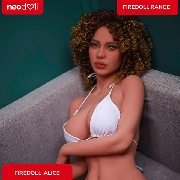 Fire Doll - Alice - Realistic Sex Doll - 156cm - LightTan - Gel Breast