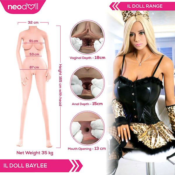 Neojoy Girlfriend Baylee - Realistic Sex Doll - 165cm