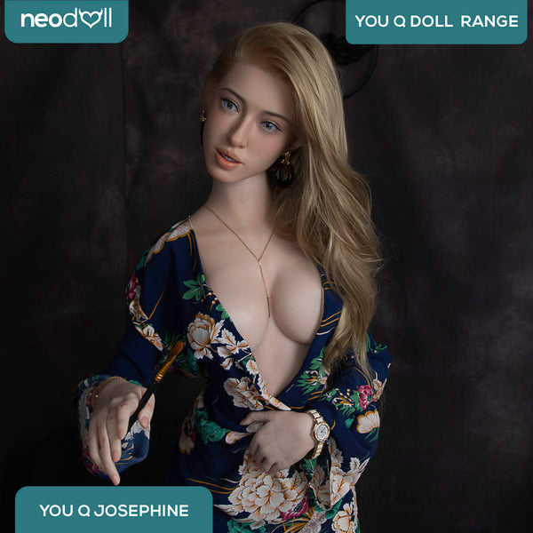 Youqdoll - Josephine - Realistic Silicone Sex doll - 165cm - Implanted Hair - Gel Breast - Natural