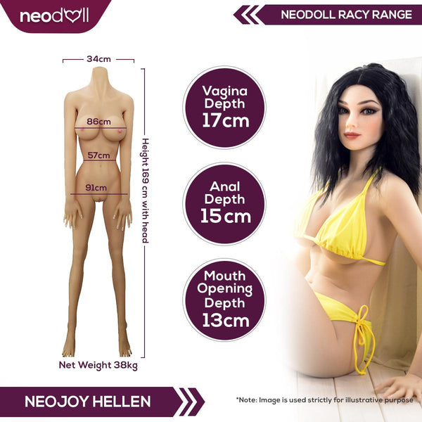 Irontech Hellen - Realistic Sex Doll - 169cm
