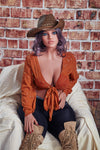 156cm Doria Cowboy style sexy Hottie Realistic Sex Doll Lifelike Sex Doll