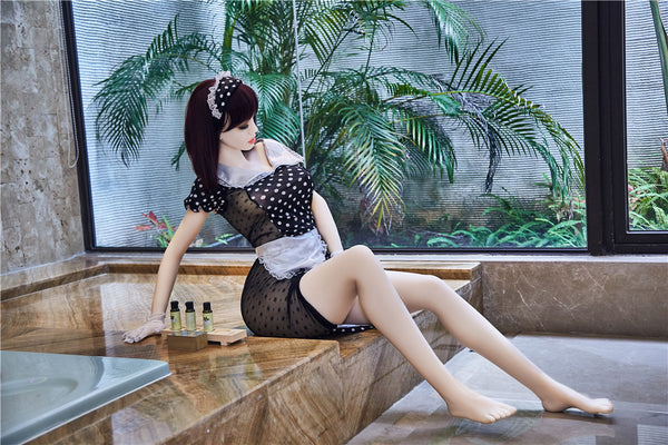 Irontechdoll 170cm Aurora Eyes Closed Face Curvy Body Real Sex Doll