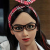 Neodoll Racy Jennifer Head - Sex Doll Head - M16 Compatible – Brown