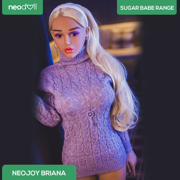 Neodoll Sugar babe - Briana v2 - Realistic Sex Doll - Gel Breast - Uterus - 158cm