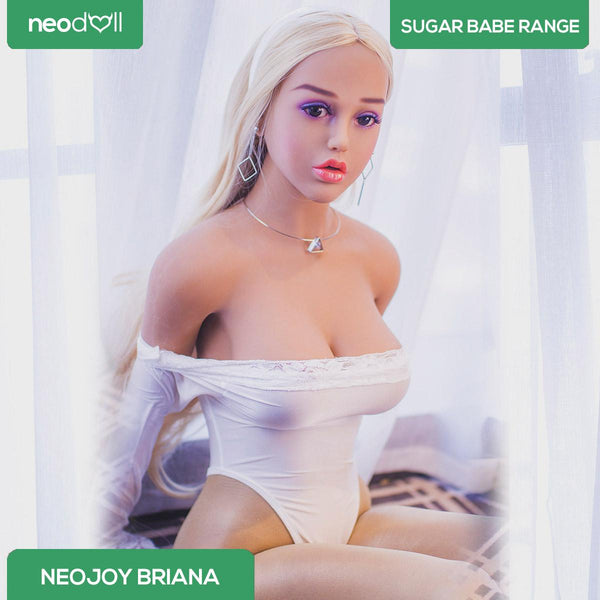 Neodoll Sugar babe - Briana v2 - Realistic Sex Doll - Gel Breast - Uterus - 158cm