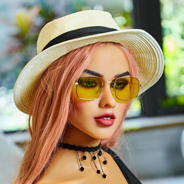 Neodoll Racy Selina - Sex Doll Head - M16 Compatible - Tan