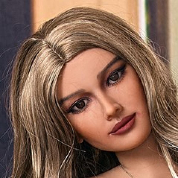 Neodoll Racy Hellen - Sex Doll Head - M16 Compatible - Brown