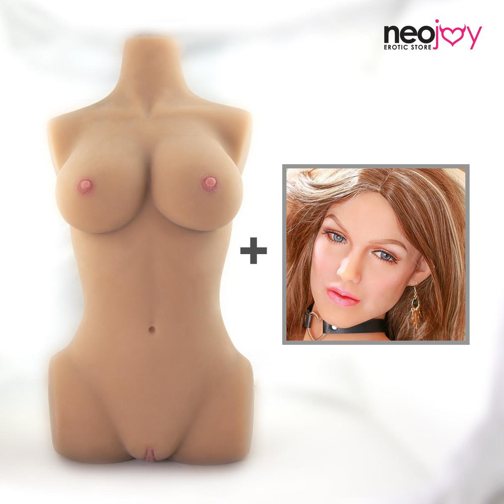 Neojoy Easy Torso With Girlfriend Anastasia Head - Realistic Sex Doll Torso With Head Connector