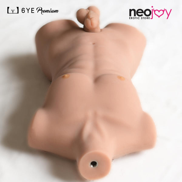 Neodoll Allure - James Head With Male Sex Doll Torso - Tan - 23cm Dildo