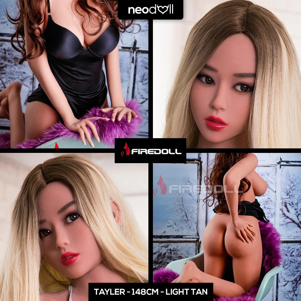 Fire Doll - Tayler - Realistic Sex Doll - 148cm - Light Tan - Gel Breast