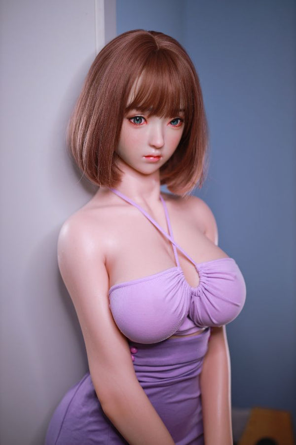 Neodoll Sugar Babe - Lianmeng - Silicone TPE Hybrid Sex Doll - 157cm - Silicone Color