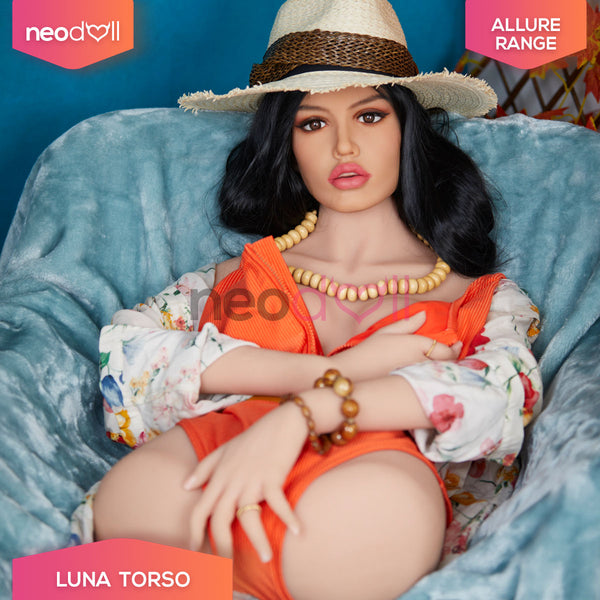 6YE Dolls - Luna Head Sex Doll Torso With Hand - Tan