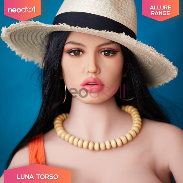 6YE Dolls - Luna Head Sex Doll Torso With Hand - Tan