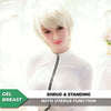 Neodoll Sugar Babe - Kallie - Realistic Sex Doll - Gel Breast - Uterus - 164cm - Natural