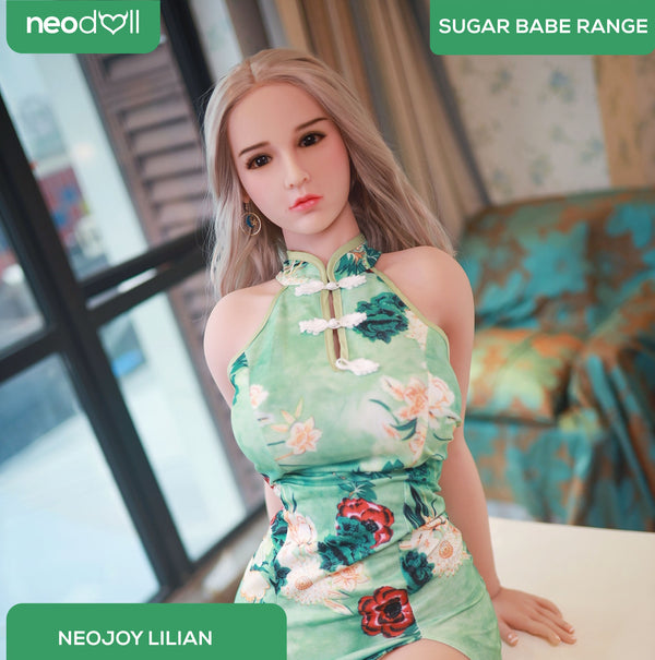 Neodoll Sugar Babe - Lilian - Realistic Sex Doll - Gel Breast - Uterus - 157cm - Wheat