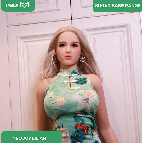 Neodoll Sugar Babe - Lilian - Realistic Sex Doll - Gel Breast - Uterus - 157cm - Wheat