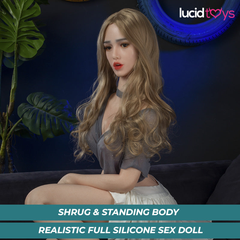 Youqdoll - Madalyn - Realistic Full Silicone Sex doll - 165cm - Natural