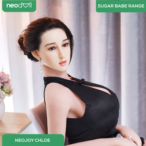 Neodoll Sugar babe - Chloe - Silicone TPE Hybrid Sex Doll - Gel Breast - Uterus - 170cm - Natural