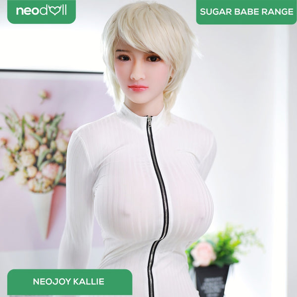 Neodoll Sugar Babe - Everly - Realistic Sex Doll - Gel Breast - Uterus - 164cm - Natural