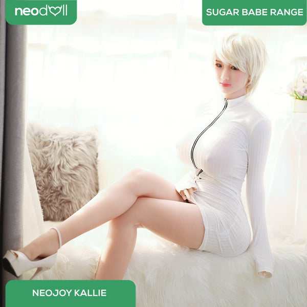 Neodoll Sugar Babe - Everly - Realistic Sex Doll - Gel Breast - Uterus - 164cm - Natural