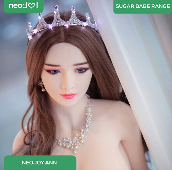 Neodoll Sugar Babe - Ann - Realistic Sex Doll - Gel Breast - Uterus - 170cm - White
