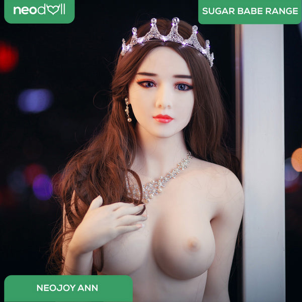 Neodoll Sugar Babe - Ann - Realistic Sex Doll - Gel Breast - Uterus - 170cm - White