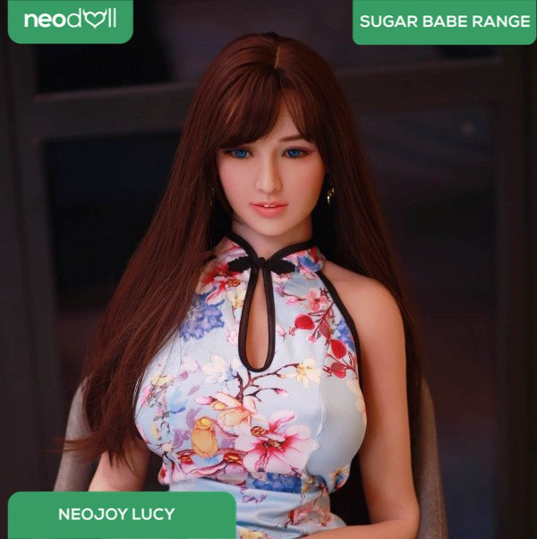 Neodoll Sugar Babe - Lucy - Realistic Sex Doll - Gel Breast - Uterus - 157cm - Silicone White