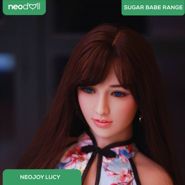 Neodoll Sugar Babe - Lucy - Realistic Sex Doll - Gel Breast - Uterus - 157cm - Silicone White