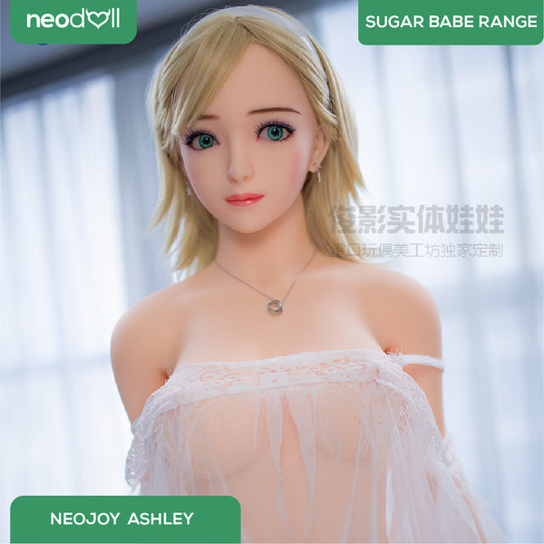 Neodoll Sugar Babe - Ashley - Realistic Sex Doll - Gel Breast - 148cm - White