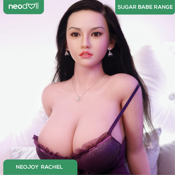Neodoll Sugar Babe - Rachel - Silicone TPE Hybrid Sex Doll - Gel Breast - Uterus - 164cm - Natural