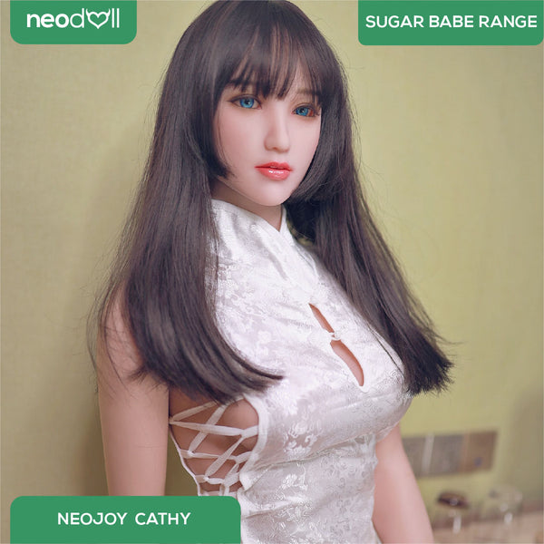 Neodoll Sugar Babe - Cathy - Realistic Sex Doll - Gel Breast - Uterus - 165cm - Natural