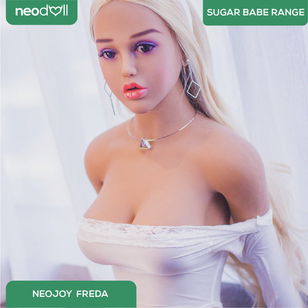 Neodoll Sugar babe - Freda - Realistic Sex Doll - Gel Breast - Uterus - 148cm - Tan