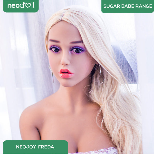 Neodoll Sugar babe - Freda - Realistic Sex Doll - Gel Breast - Uterus - 148cm - Tan