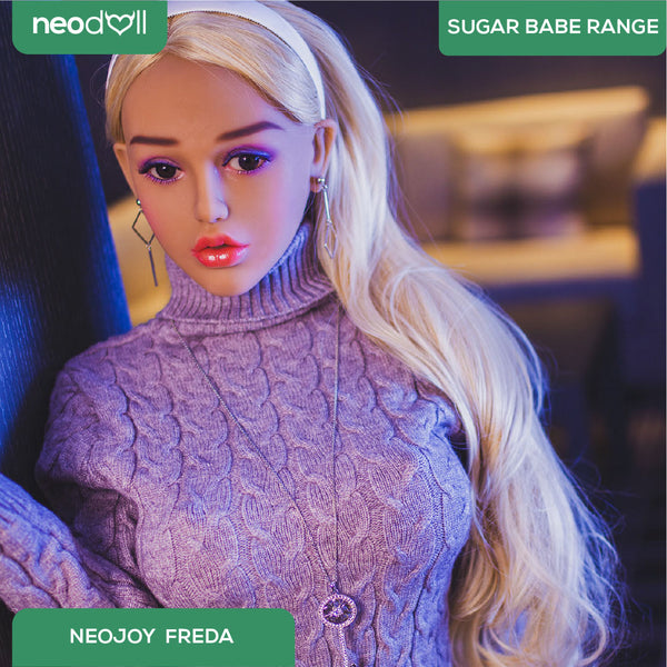 Neodoll Sugar babe - Freda - Realistic Sex Doll - Gel Breast - Uterus - 148cm - Tan