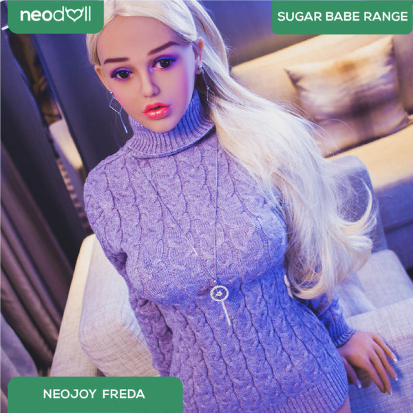 Neodoll Sugar babe - Freda - Realistic Sex Doll - Gel Breast - Uterus - 148cm - Tan