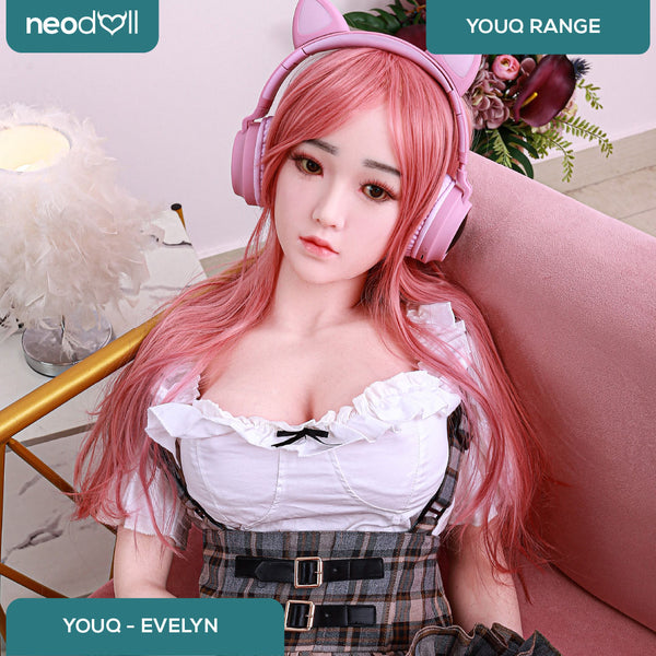 Youqdoll - Evelyn - Realistic Full Silicone Sex doll - 163cm - Natural