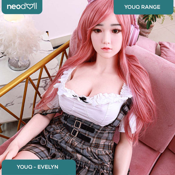 Youqdoll - Evelyn - Realistic Full Silicone Sex doll - 163cm - Natural