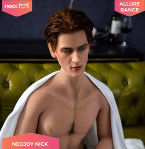 Neodoll Allure - Nick - Realistic Male Sex Doll - 173cm - Tan - 17cm Penis