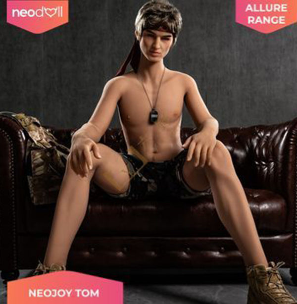 Neodoll Allure - Tom - Realistic Male Sex Doll - 173cm - Tan - 23cm penis