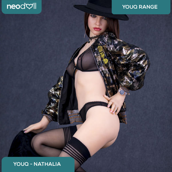 Youqdoll - Nathalia - Realistic Full Silicone Sex doll -160 cm - Natural