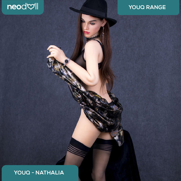 Youqdoll - Nathalia - Realistic Full Silicone Sex doll -160 cm - Natural