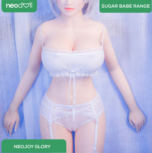 Neodoll Sugar Babe - Glory - Realistic Sex Doll - Gel Breast - Uterus - 163cm - White