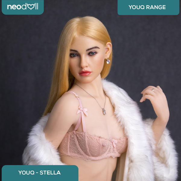 Youqdoll - Stella - Realistic Full Silicone Sex doll -160 cm - Natural
