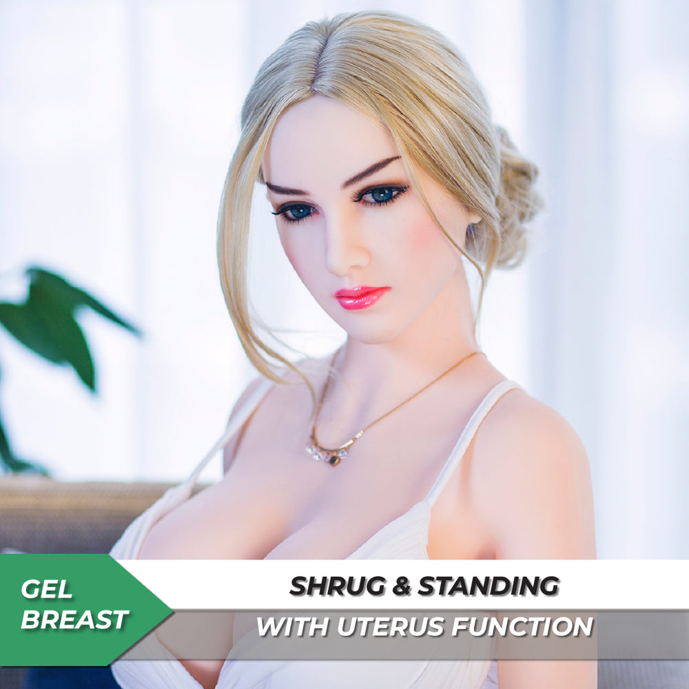 Neodoll Sugar Babe - Leyla - Realistic Sex Doll - Gel Breast - Uterus - 163cm - White