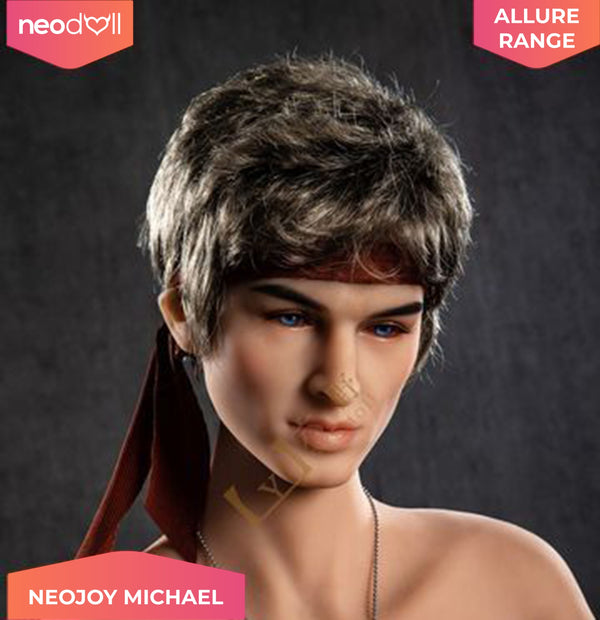 Neodoll Allure Michael - Realistic Male Sex Doll - 173cm - Tan -17cm Penis