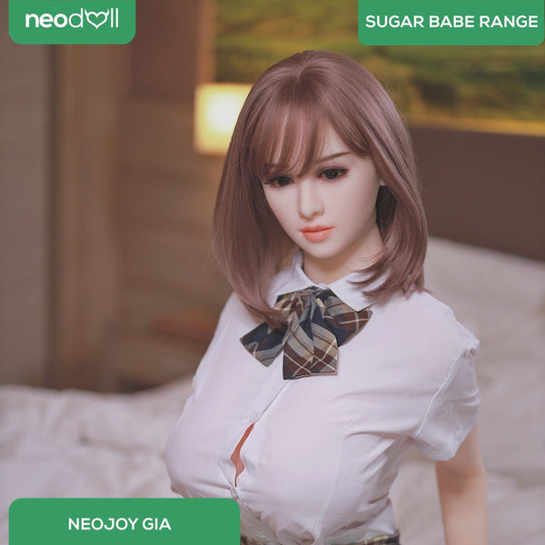 Neodoll Sugar Babe - Gia - Realistic Sex Doll - Gel Breast - Uterus - 170cm - Natural